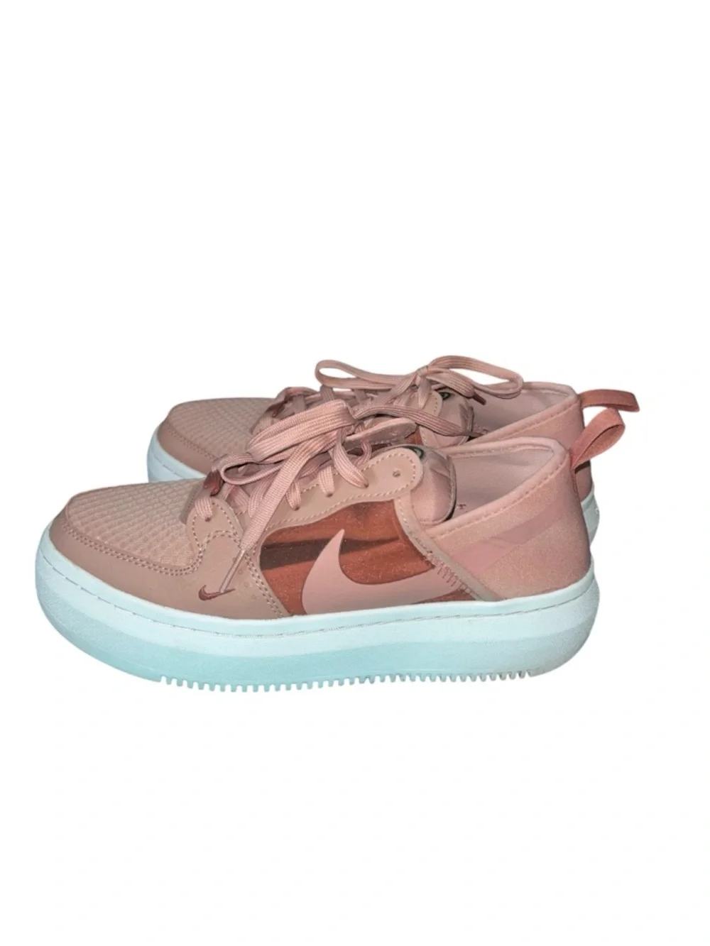Nike Women’s Court Vision Alt Rust Pink Platform Sneakers